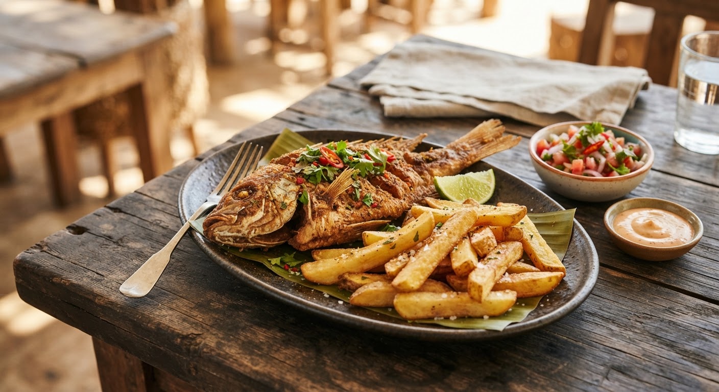 Chips And Fish Fry