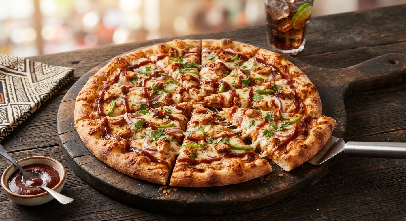 Large BBQ Chicken Pizza