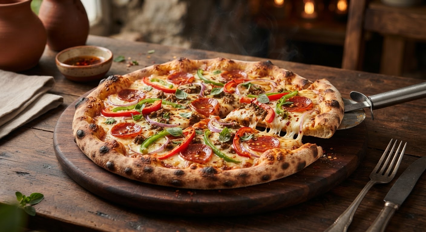Large Classic Spicy Beef Pepperoni