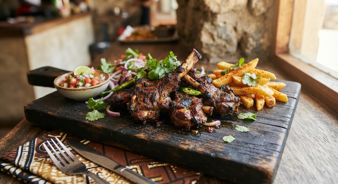 Mbuzi Quarter Dry Fry