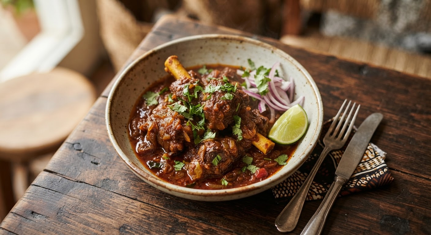 Mbuzi Quarter Stewed