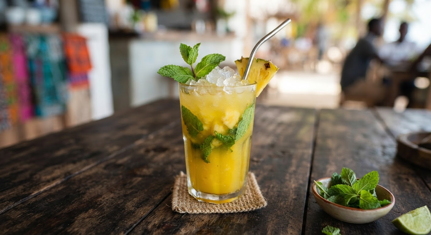 Pineapple Mint Juice