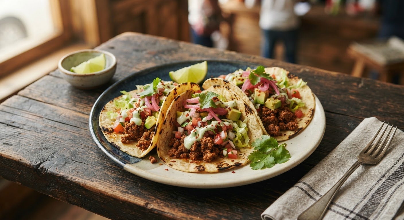 Tacos Beef (3 Pcs)