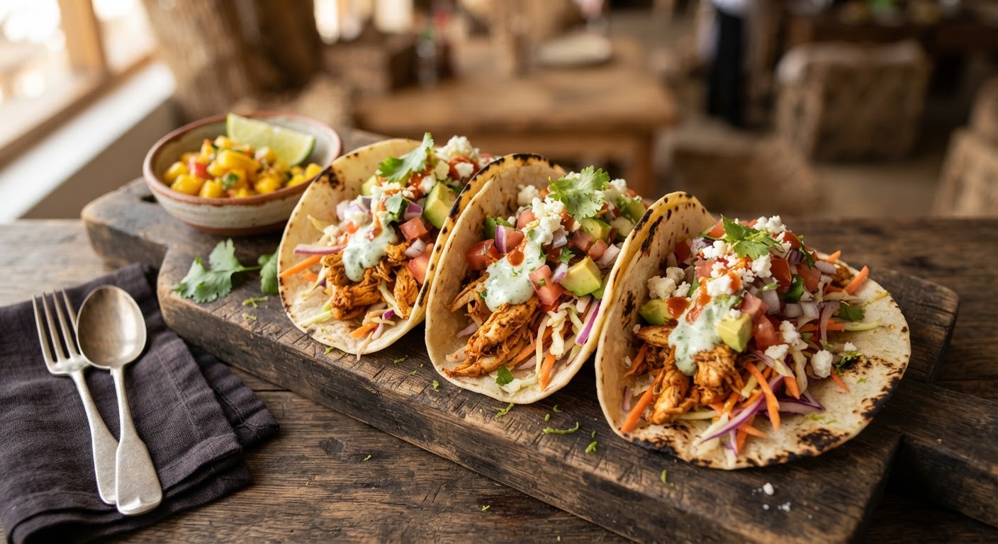Tacos Chicken (3 Pcs)